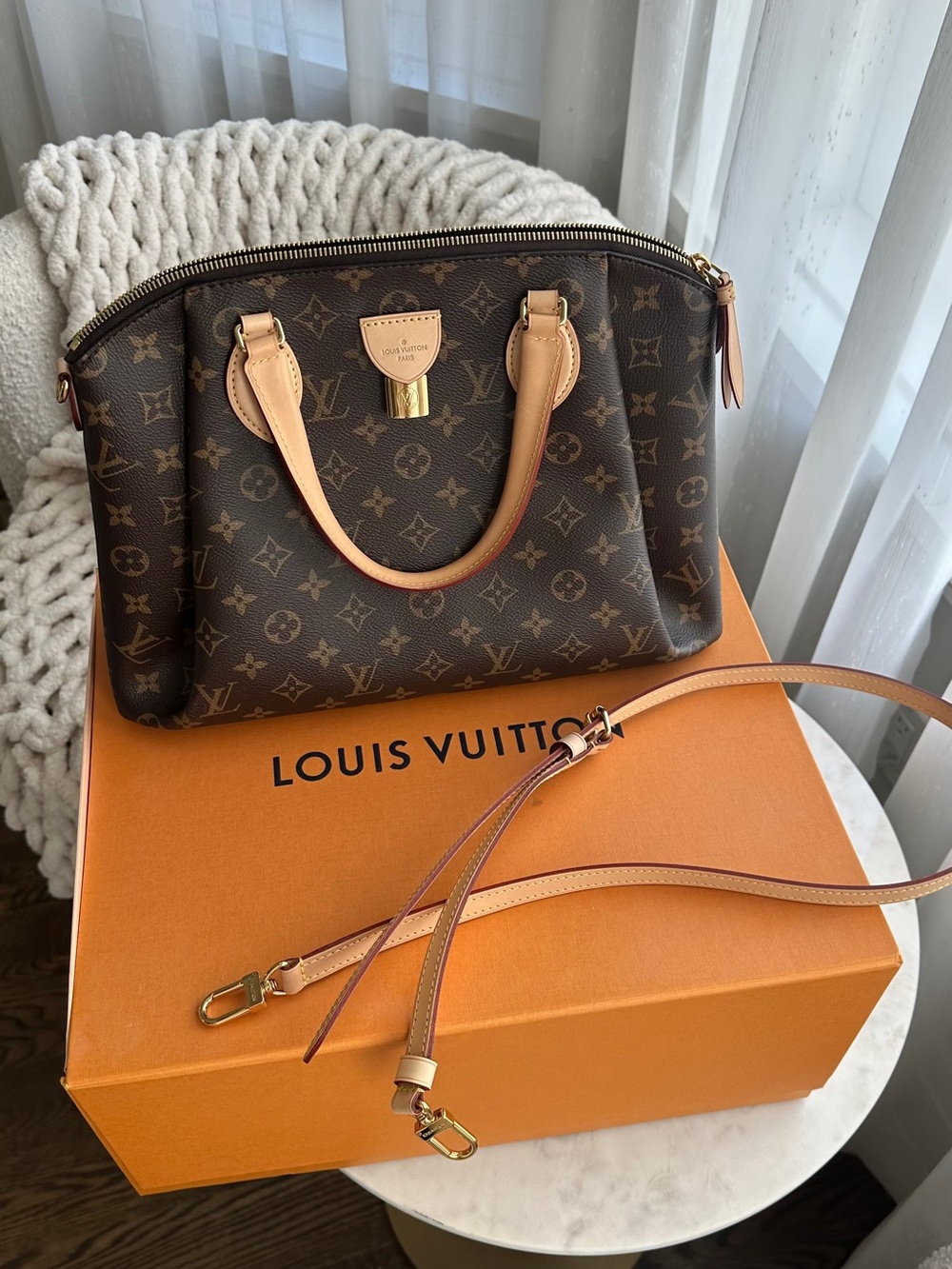 Louis Vuitton Monogram Canvas Rivoli MM Bag - Picture 4 of 8